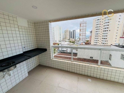 Apartamento em Vila Caiçara, Praia Grande/SP de 75m² 2 quartos à venda por R$ 493.000,00