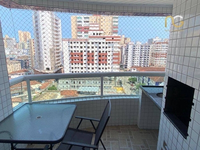 Apartamento em Vila Guilhermina, Praia Grande/SP de 75m² 2 quartos à venda por R$ 369.000,00