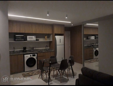 Apartamento no Bairro Ponta Aguda em Blumenau com 1 Dormitórios e 34 m²