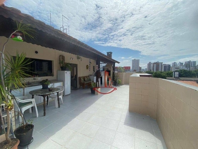 Cobertura em Vila Tupi, Praia Grande/SP de 161m² 2 quartos à venda por R$ 509.000,00