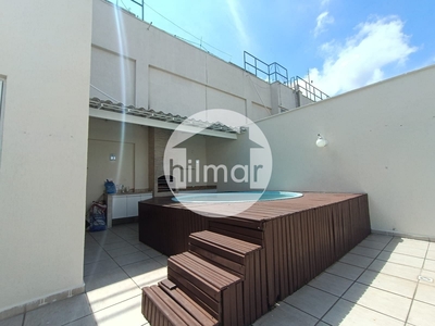 Penthouse em Freguesia (Jacarepaguá), Rio de Janeiro/RJ de 172m² 4 quartos para locação R$ 4.500,00/mes