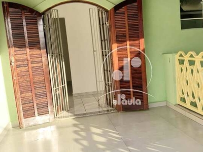 Sobrado 169m², 3 Quartos,2 Vagas, Churrasqueira, para Alugar Vila Valparaíso - Santo Andr