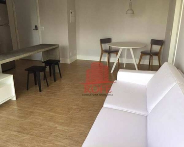 Apartamento com 1 dormitório para alugar, 50 m² por R$ 3.870,00/mês - Alto da Boa Vista