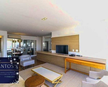 Apartamento com 1 dormitório para alugar, 68 m² por R$ 6.880,00/mês - Brooklin - São Paulo