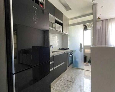 Apartamento com 2 dormitórios para alugar, 42 m² por R$ 2.440,00/mês - Vila Galvão - Guaru