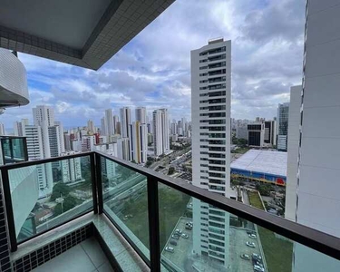 Apartamento com 2 dormitórios para alugar, 59 m² por R$ 3.388,00/mês - Boa Viagem - Recife