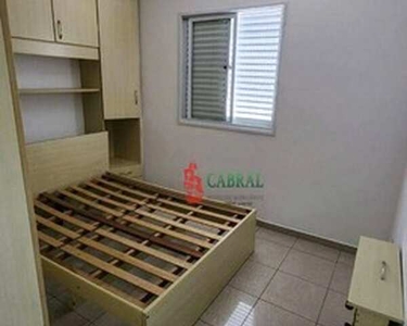 Apartamento com 2 dormitórios para alugar, 64 m² por R$ 2.380/mês - Vila Augusta - Guarulh