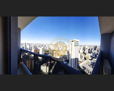 Apartamento com 2 dormitórios para alugar, 65 m² por R$ 11.775,59/mês - Centro - Curitiba