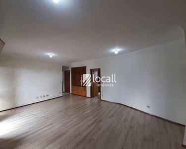 Apartamento com 3 dormitórios para alugar, 126 m² por R$ 5.117/mês - Nova Redentora - São