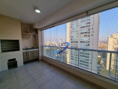 Apartamento com 3 dormitórios para alugar, 157 m² por R$ 8.023/mês - Jardim Aquarius - São