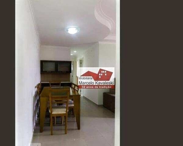 Apartamento com 3 dormitórios para alugar, 70 m² por R$ 2.000/mês - Vila Moinho Velho - Sã
