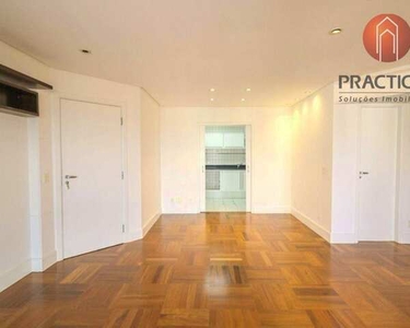 Apartamento com 3 dormitórios para alugar, 96 m² por R$ 7.035,38/mês - Brooklin - São Paul