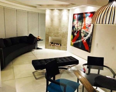 Apartamento Duplex com 1 dormitório para alugar, 97 m² por R$ 5.620,00/mês - Jardim - Sant
