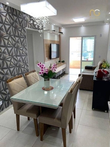 Apartamento em Cidade Ocian, Praia Grande/SP de 64m² 2 quartos à venda por R$ 504.000,00