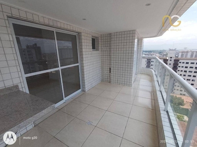 Apartamento em Vila Mirim, Praia Grande/SP de 88m² 2 quartos à venda por R$ 499.000,00