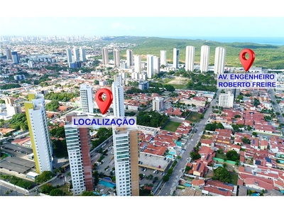 Apartamento em Capim Macio, Natal/RN de 67m² 2 quartos à venda por R$ 359.000,00