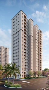 Apartamento em Chácaras Rio-Petrópolis, Duque de Caxias/RJ de 46m² 2 quartos à venda por R$ 263.000,00