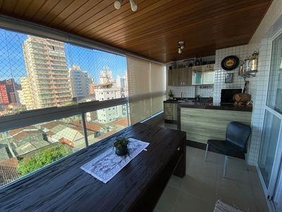 Apartamento em Cidade Ocian, Praia Grande/SP de 142m² 3 quartos à venda por R$ 1.009.000,00