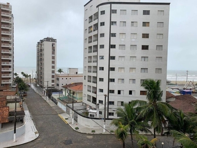 Apartamento em Cidade Ocian, Praia Grande/SP de 60m² 1 quartos à venda por R$ 245.000,00 ou para locação R$ 1.800,00/mes