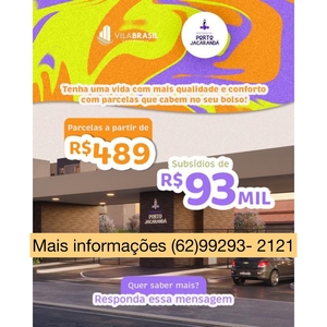 Apartamento em Residencial Solar Ville, Goiânia/GO de 75m² 2 quartos à venda por R$ 216.000,00
