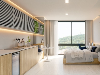 Apartamento em Saco dos Limões, Florianópolis/SC de 47m² 1 quartos à venda por R$ 431.000,00