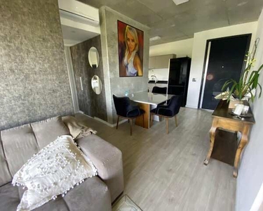 Apartamento mobiliado para alugar na Praia Brava de dormitórios sendo uma suíte vista par
