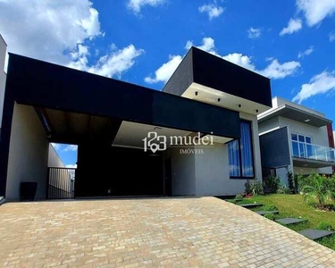 Casa com 3 dormitórios para alugar, 220 m² por R$ 5.700,00/mês - Condomínio Portal de Brag