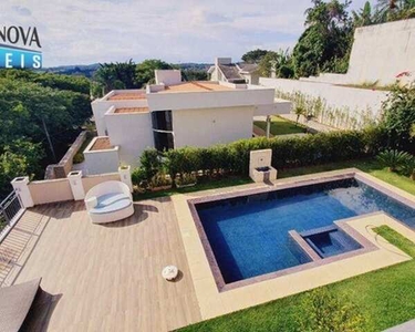 Casa com 5 dormitórios para alugar, 450 m² por R$ 12.635,00/mês - Condomínio Estância Mara