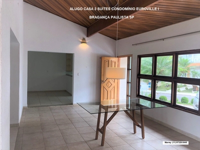 Casa em Residencial Euroville, Bragança Paulista/SP de 170m² 3 quartos para locação R$ 5.500,00/mes
