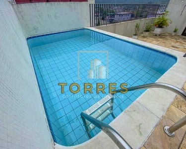 Cobertura penthouse na praia da Enseada no Guarujá com varanda gourmet, piscina e área de