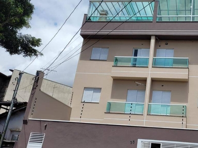 Penthouse em Vila Linda, Santo André/SP de 124m² 3 quartos à venda por R$ 398.000,00