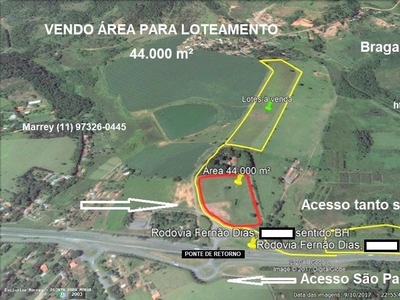 Terreno em Guaripocaba, Bragança Paulista/SP de 10m² à venda por R$ 15.399.000,00