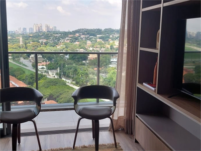 Apartamento com 1 quarto à venda ou para alugar em Cidade Jardim - SP