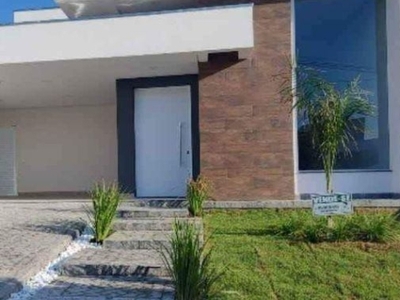 Belíssima casa térrea nova,03 suítes,cond.ibiti reserva.área construída 182,80mts² c/ piscina.