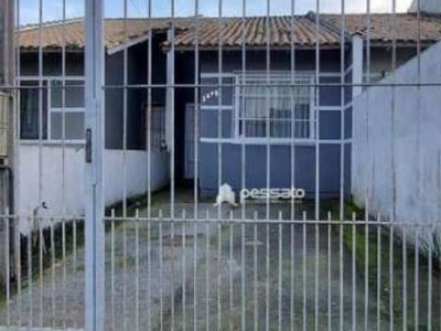 Casa com 2 dormitórios à venda, 49 m² por r$ 144.000,00 - parque olinda - gravataí/rs