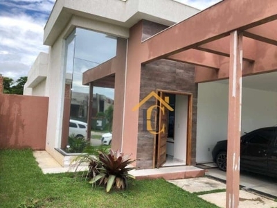 Casa com 3 dormitórios à venda, 180 m² por r$ 900.000,00 - viverde - rio das ostras/rj