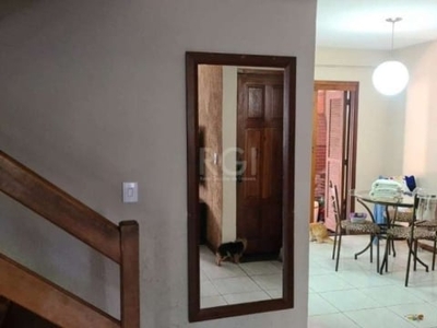 Casa em condomínio 3 dormitórios no bairro guarujá em porto alegre
casa com 162m², com 3 dormitórios, 1 suíte com sacada, sala de estar, sala de jantar, cozinha com passa pratos, l