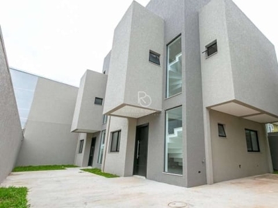 Casa em condomínio fechado com 3 quartos à venda no campo comprido, curitiba , 138 m2 por r$ 799.000