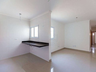 Cobertura com 3 dormitórios à venda, 140 m² por r$ 692.000,00 - utinga - santo andré/sp