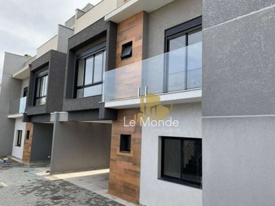 Sobrado com 3 dormitórios à venda, 150 m² por r$ 745.000,00 - uberaba - curitiba/pr