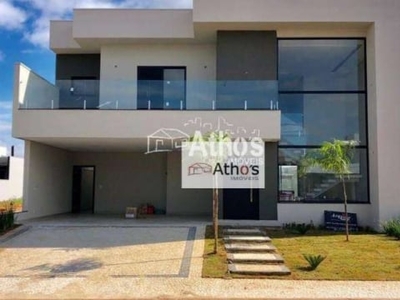 Sobrado com 3 dormitórios à venda, 292 m² por r$ 2.190.000,00 - jardim residencial dona maria josé - indaiatuba/sp