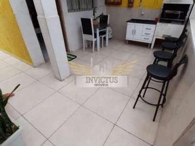 Sobrado residencial à venda, 170m² - jardim stella - santo andré/sp