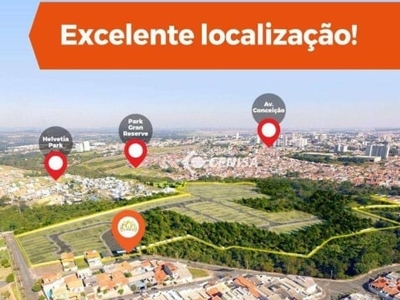 Terreno à venda, 508 m² - condomínio park vista real - indaiatuba/sp