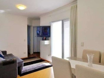 Apartamento com 2 dormitórios, 59 m² - venda por r$ 320.000,00 ou aluguel por r$ 2.398,00/mês - vila príncipe de gales - santo andré/sp