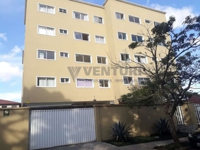 Apartamento com 2 quartos para alugar na rua união da vitória, 567, silveira da motta, são josé dos pinhais, 70 m2 por r$ 1.200