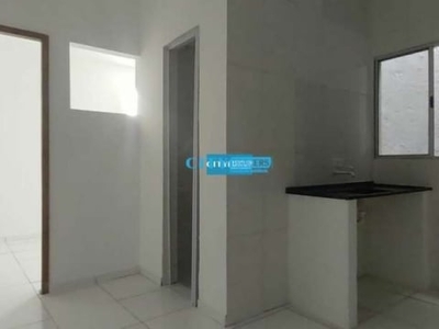 Quarto e cozinha para alugar, 33 m² por r$ 720/mês -tremembé /sp