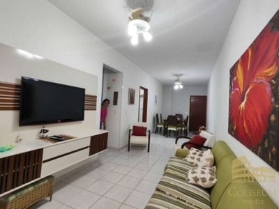 Apartamento com 2 dormitórios, 84 m² - venda por r$ 480.000,00 ou aluguel por r$ 4.521,45/mês - canto do forte - praia grande/sp