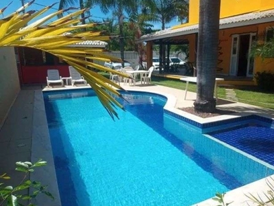 Casa com 20 dormitórios, 600 m² - venda por r$ 5.000.000,00 ou aluguel por r$ 26.500,00/mês - stella maris - salvador/ba