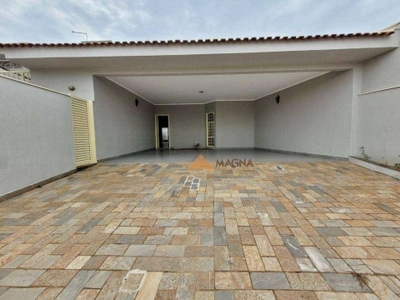Casa com 3 dormitórios para alugar, 208 m² por r$ 4.278,41/mês - ribeirânia - ribeirão preto/sp