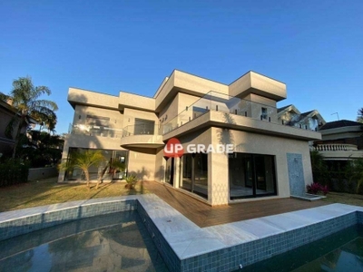 Casa com 6 dormitórios, 750 m² - venda por r$ 15.000.000,00 ou aluguel por r$ 59.762,00/mês - tamboré 3 - santana de parnaíba/sp